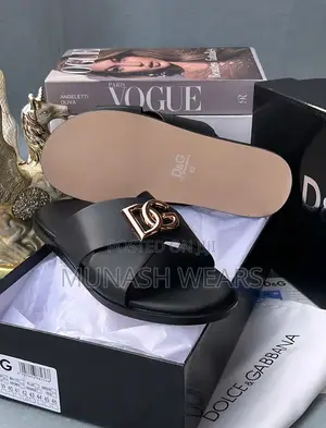 Original Leather D G Slipers