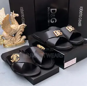 Original Leather D G Slipers