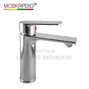 Round Chrome Basin Mixer