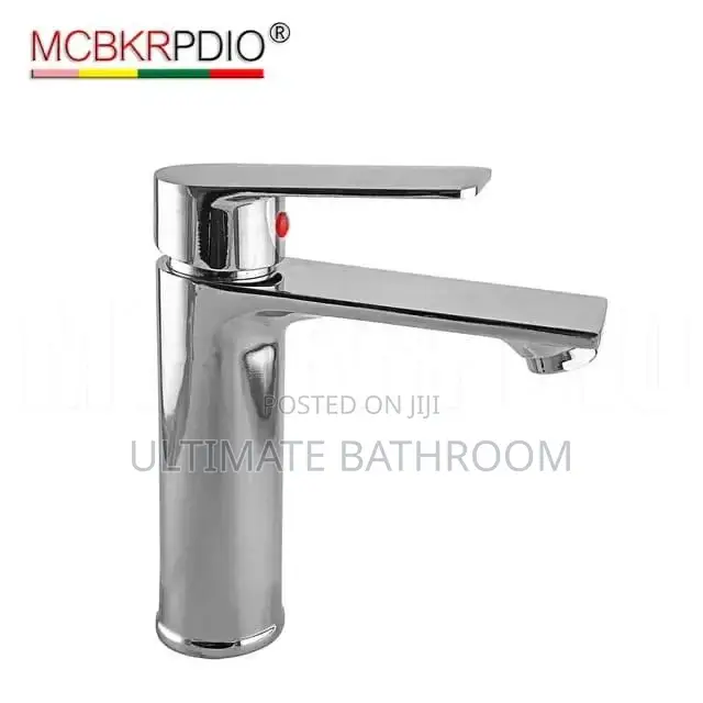 Round Chrome Basin Mixer