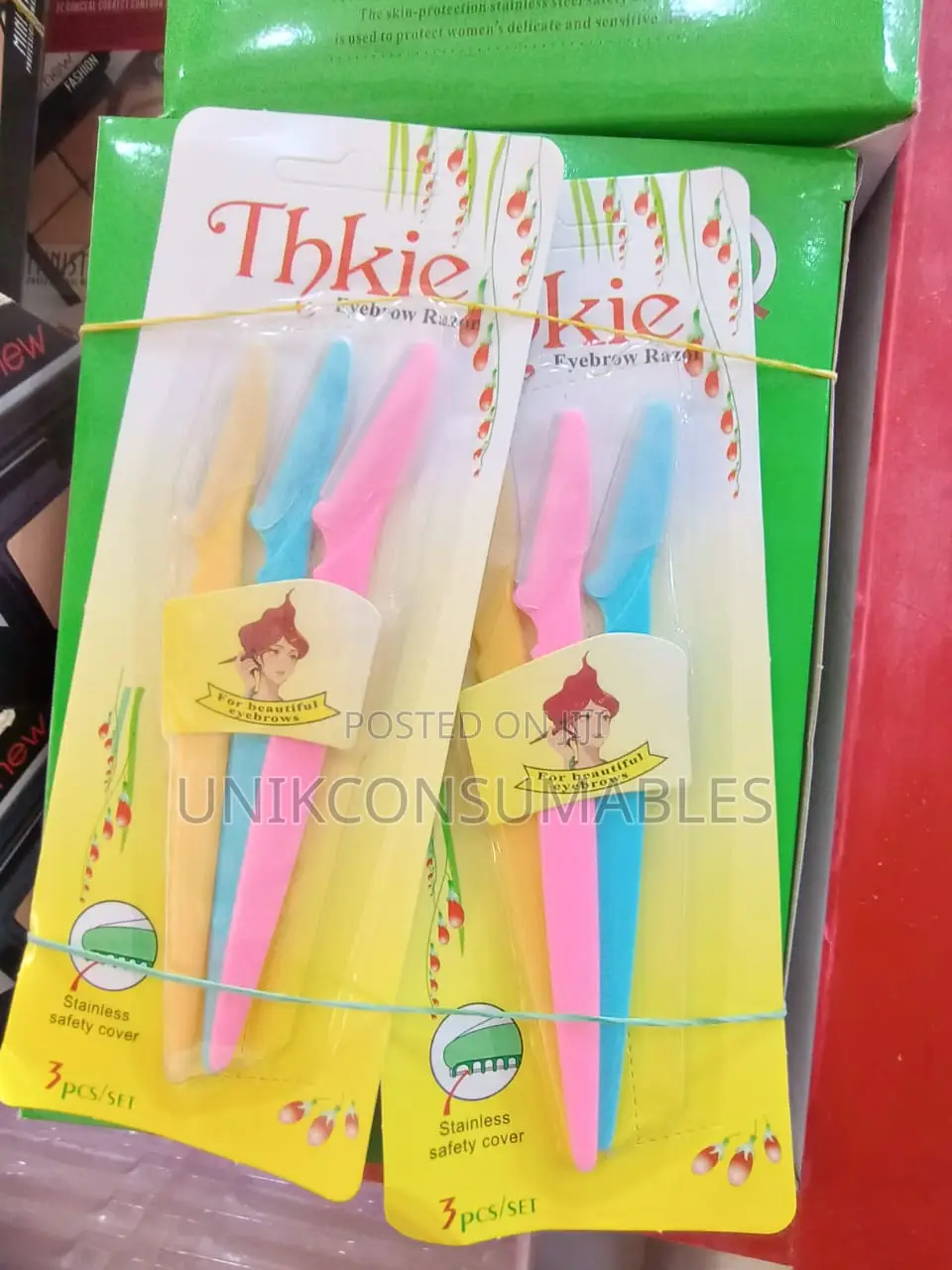Thkie Eyebrow Razor 3pcs Set