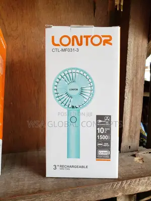 Portable Rechargeable Fan