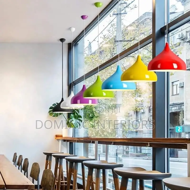 Colourful Aluminium Pendant Lights