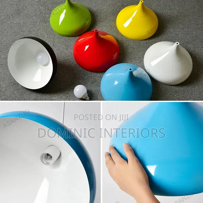 Colourful Aluminium Pendant Lights