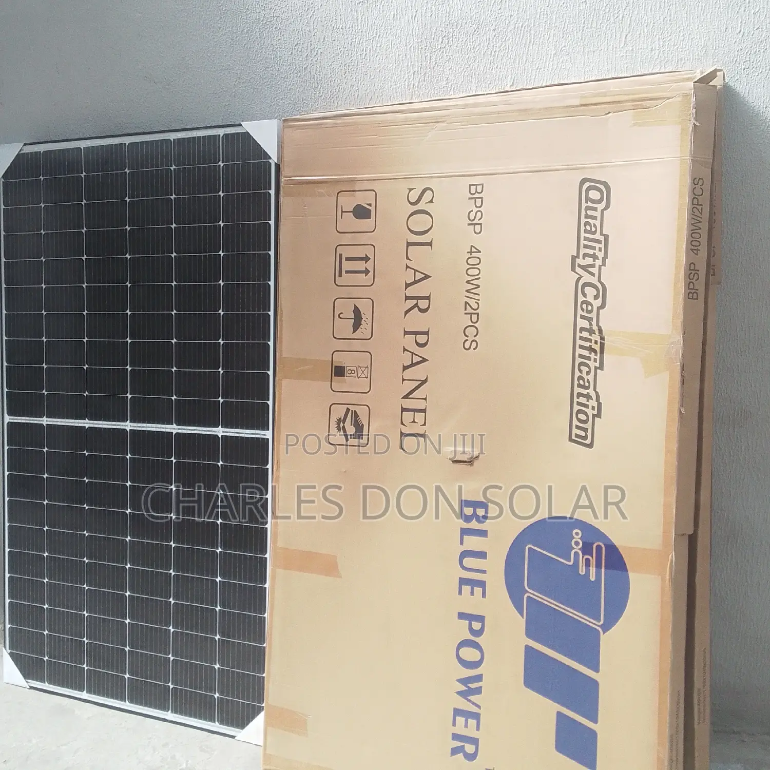 400w Blue Power Solar Panel Is in Stock
