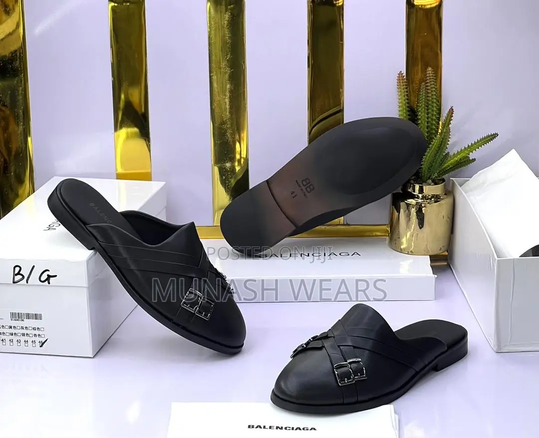 Luxury Leather Half Shoe