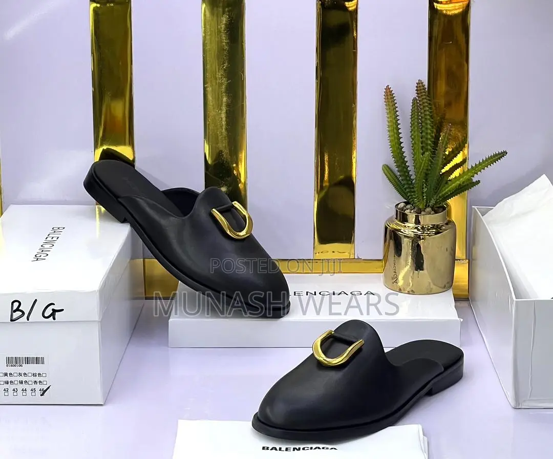 Luxury Leather Half Shoe