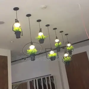 Simple Potted Decorative Lamp