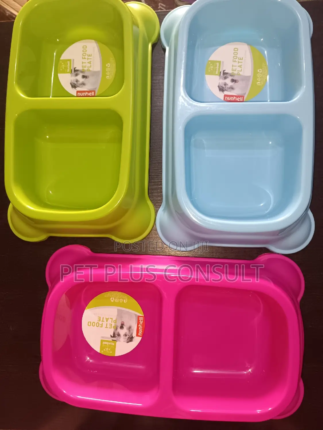 Double Dinner Bowls for Dogs/Cats