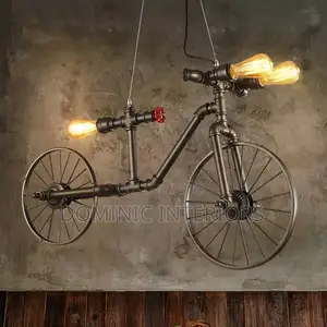 Creative Individual Bicycle Pendant Light