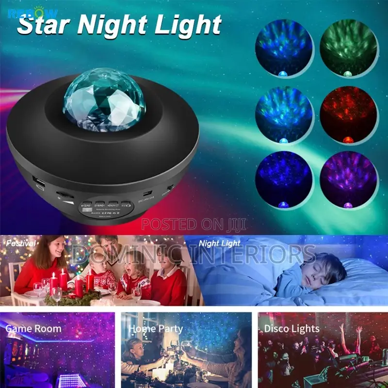 Ocean Waves Projector Night Light