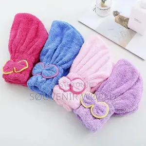 Microfiber Quickly Dry Hair Hat
