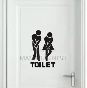 Toilet Wall Sticker-Muk4127