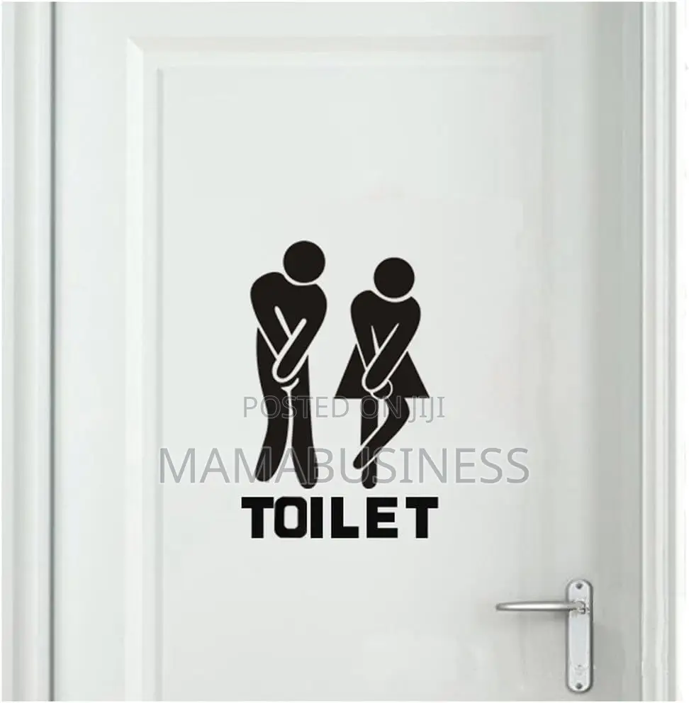 Toilet Wall Sticker-Muk4127