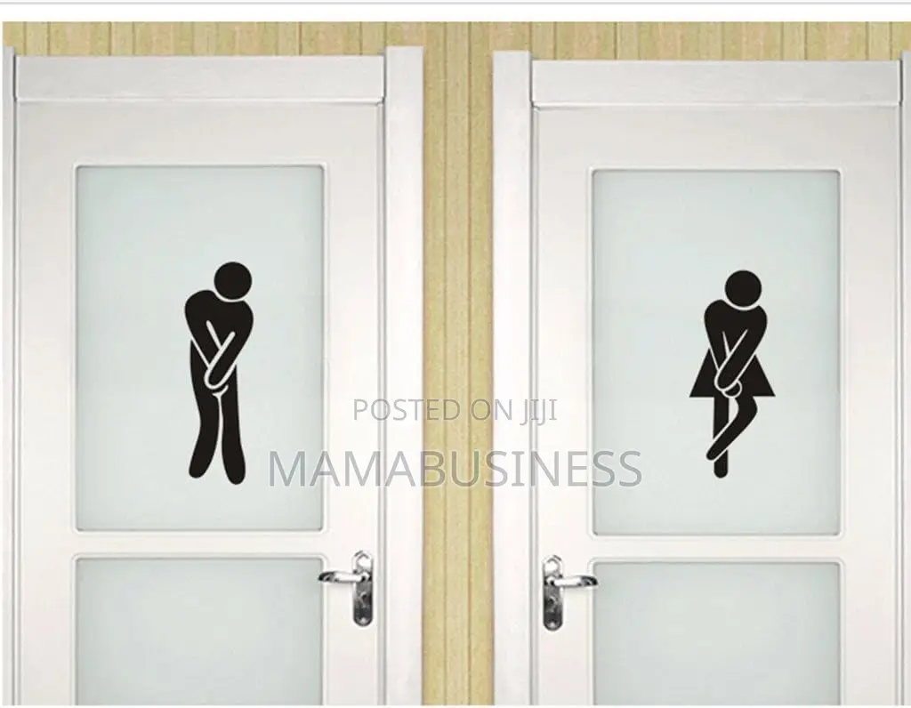 Toilet Wall Sticker-Muk4127