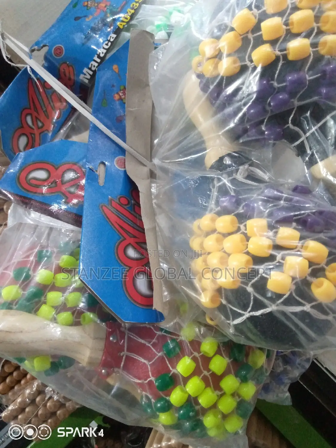 Alice Beaded Maracas