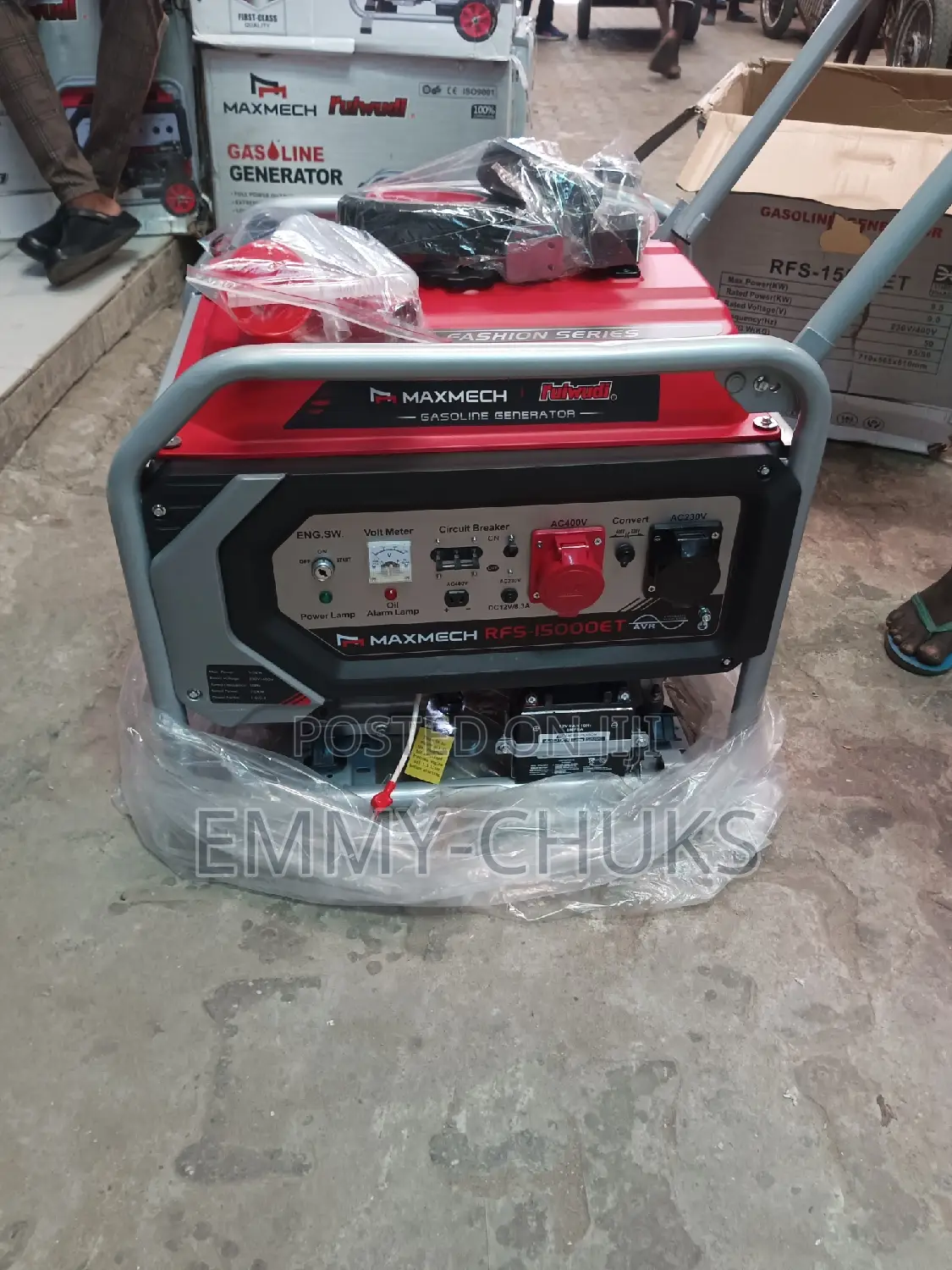 Maxmech 3phase 15kva Generator