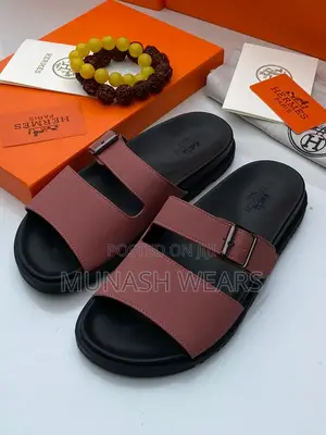 Zara Leather Slipers