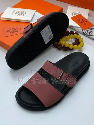 Zara Leather Slipers