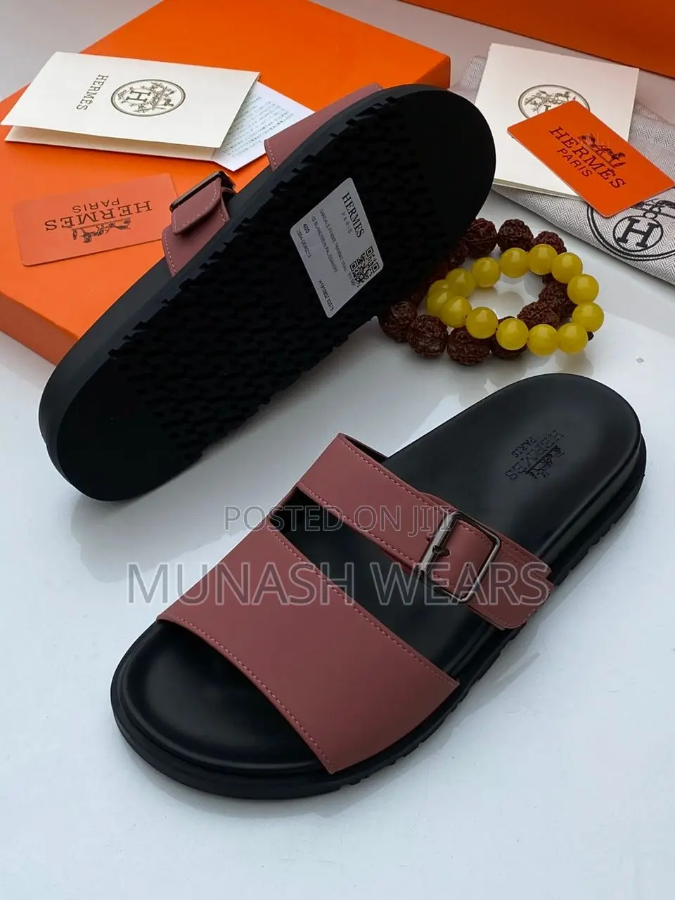 Zara Leather Slipers