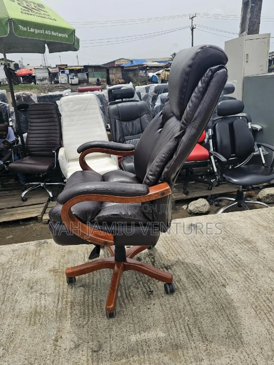 Brown Executive Chair