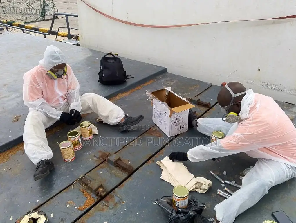 Soya Bean and Wheat Meal Fumigation