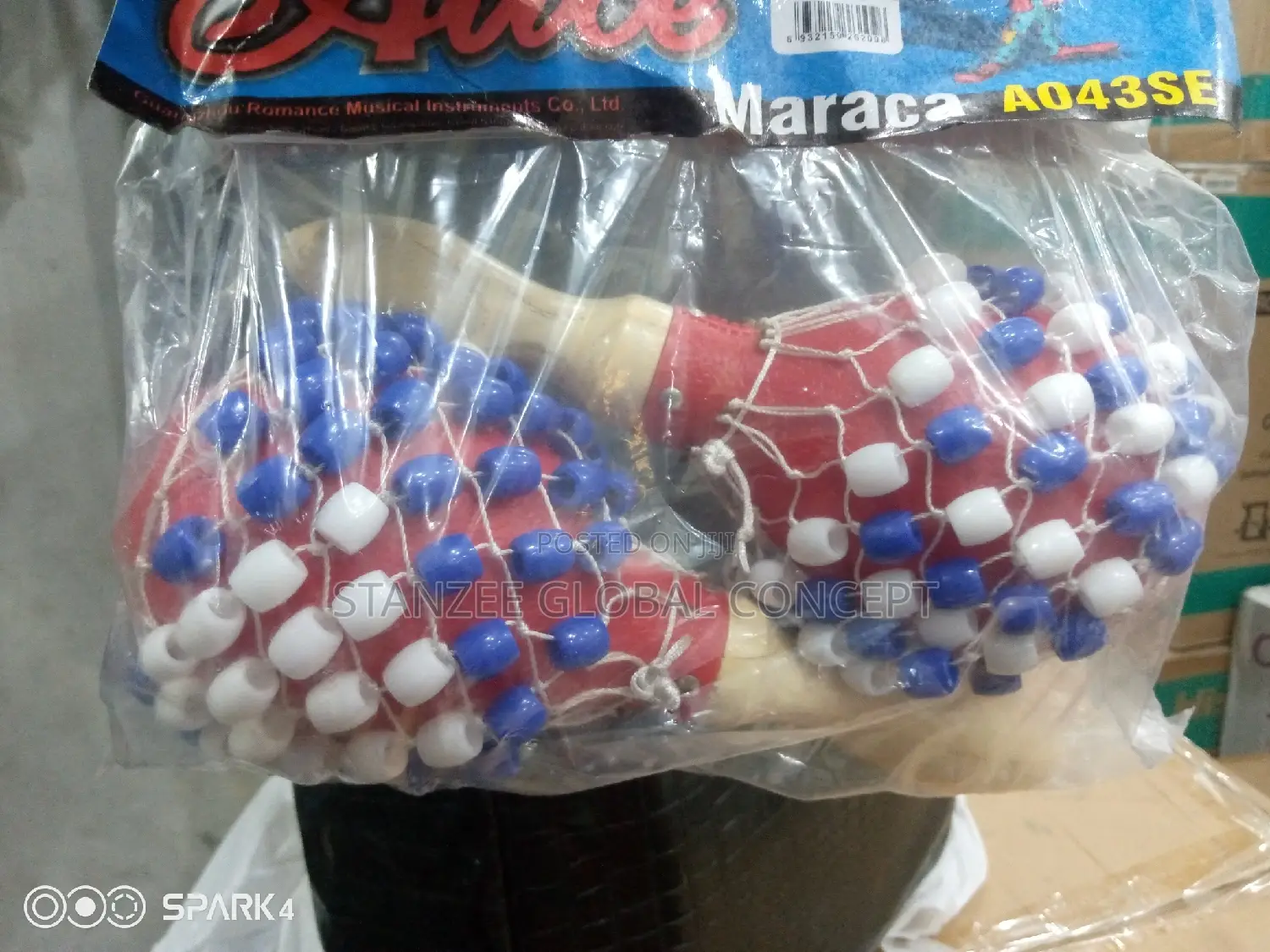 Alice Beaded Maracas