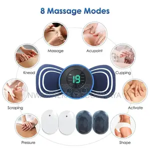 Portable EMS Intelligent Mini Neck Massager