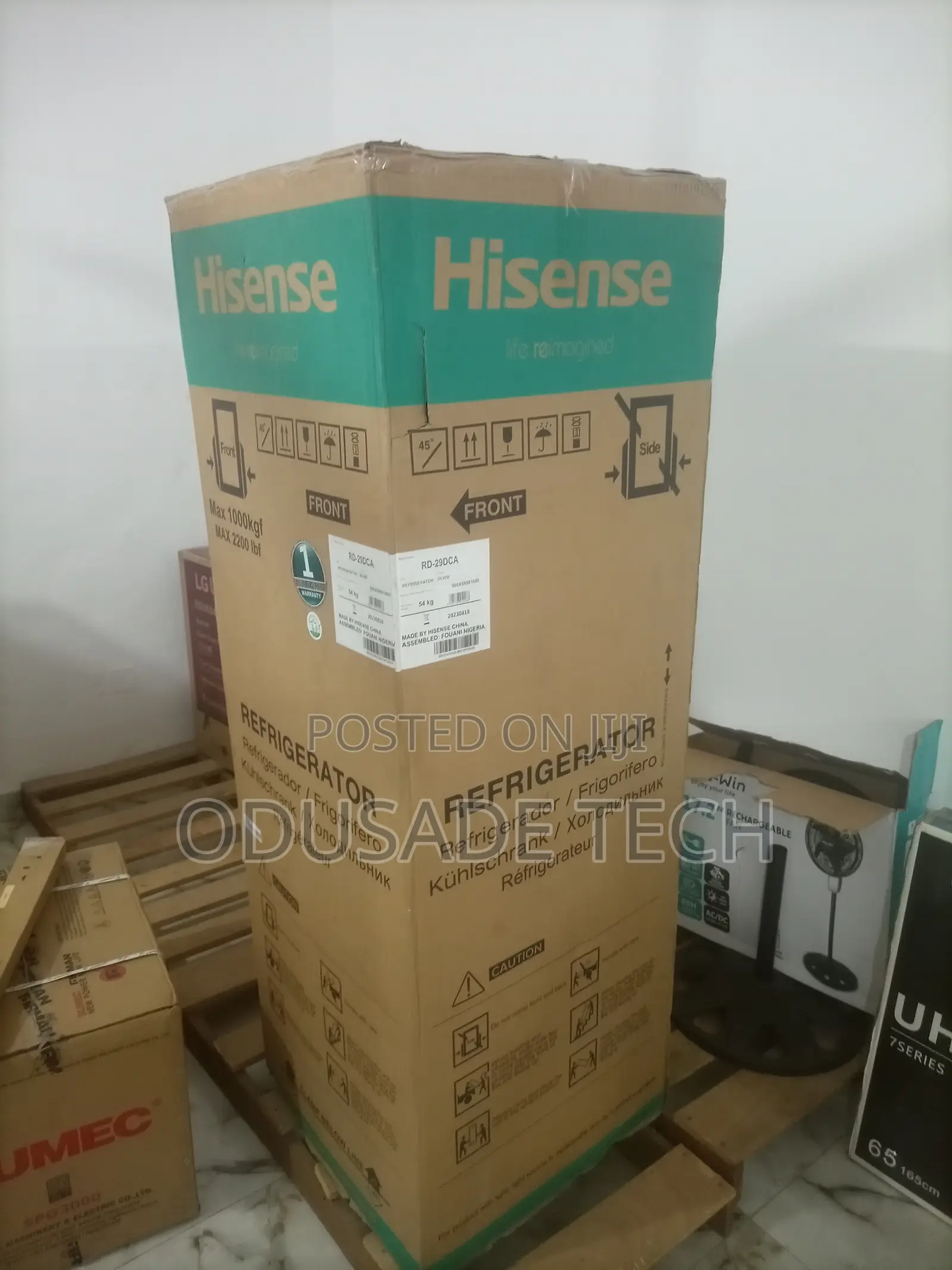 225L Refrigerator With Bottom Freezer Hisense 29DSA