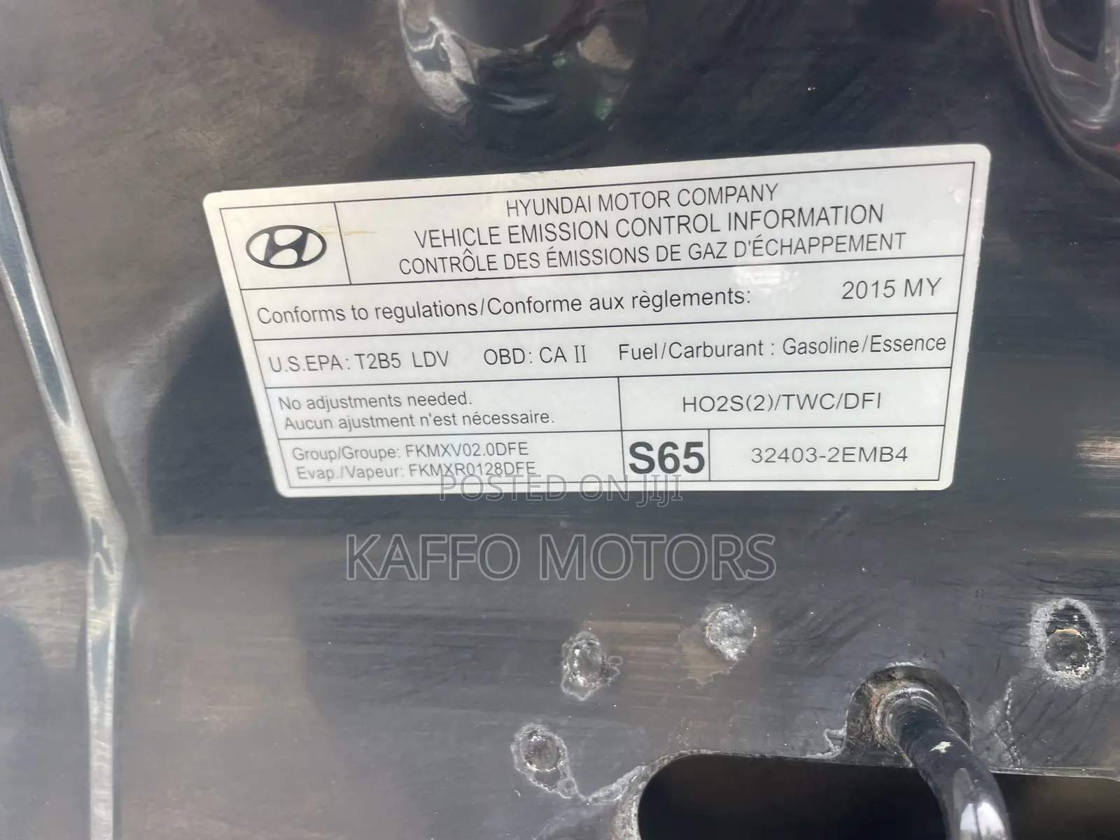 Hyundai Elantra 2015 Black