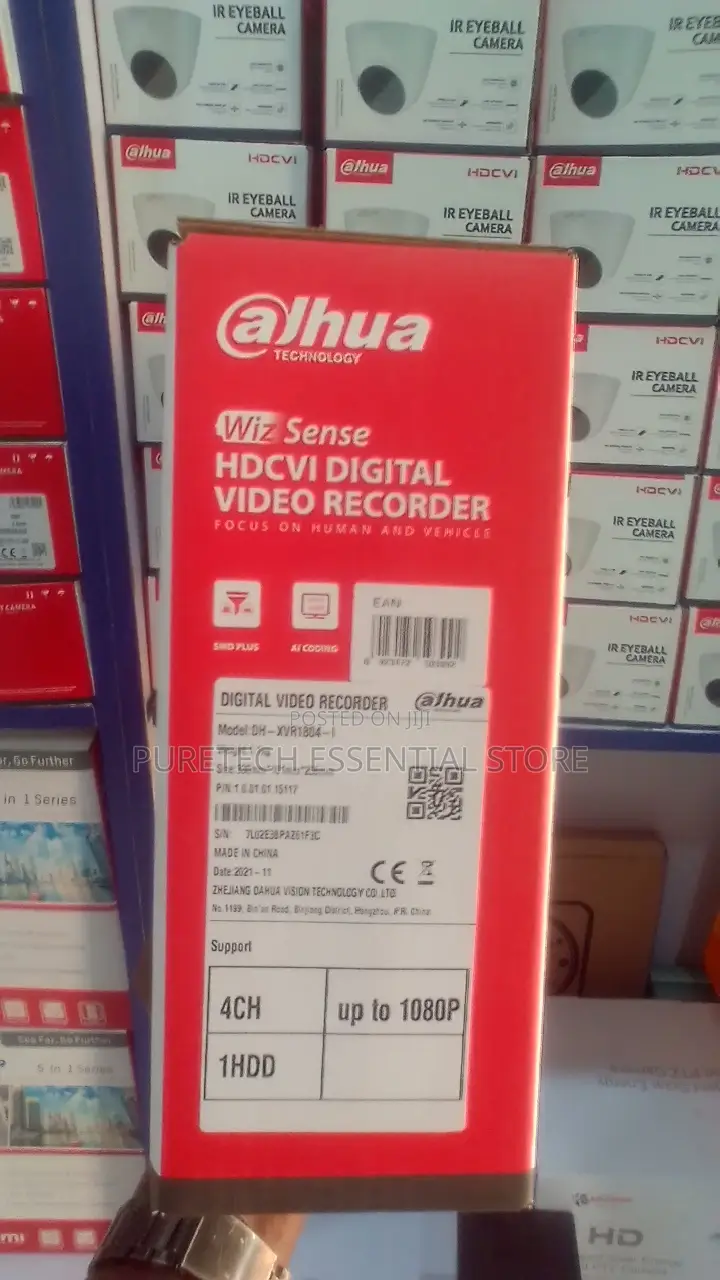 Dahua DVR 8 Channels 2mp