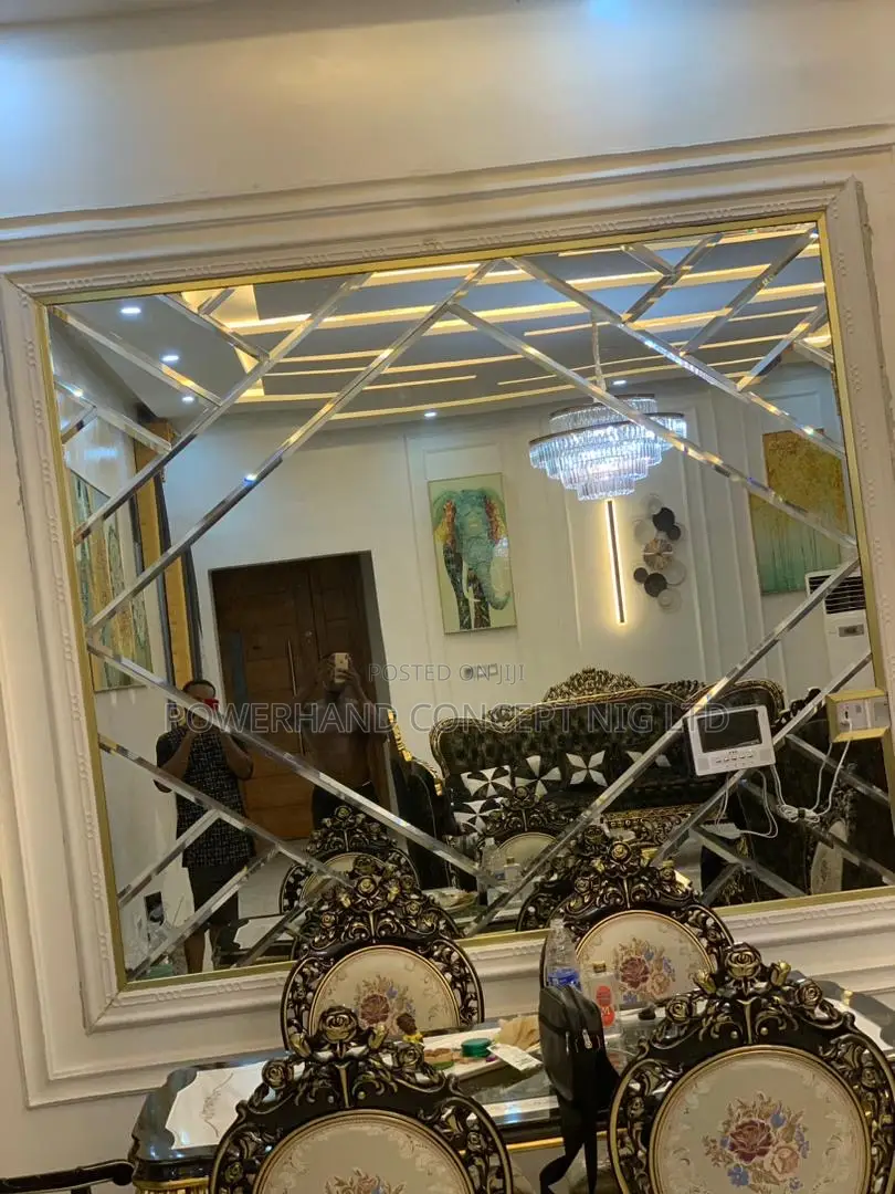 Beveled Mirror at Powerhand Concepts