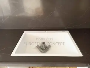 White Single Marble Sink