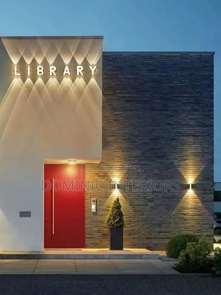 Waterproof Wall Lights English Letters