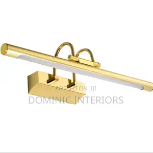 Golden Cabinet Vanity Mirror Lights