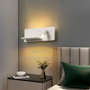 Wireless/Usb Charging Rotatable Wall Light