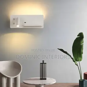 Wireless/Usb Charging Rotatable Wall Light