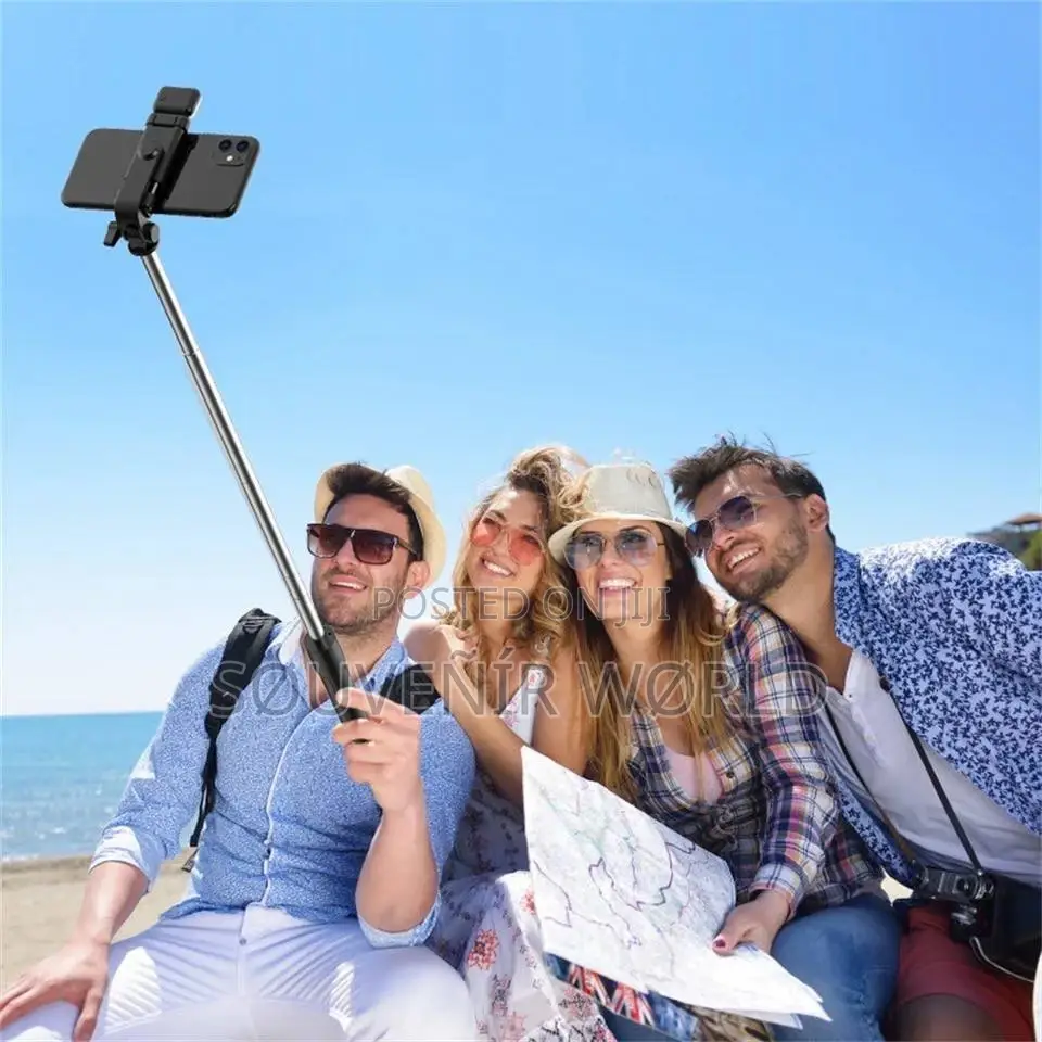 New Foldable LED Light Selfie Stick