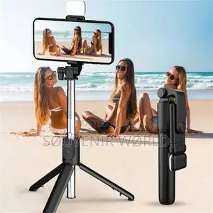 New Foldable LED Light Selfie Stick