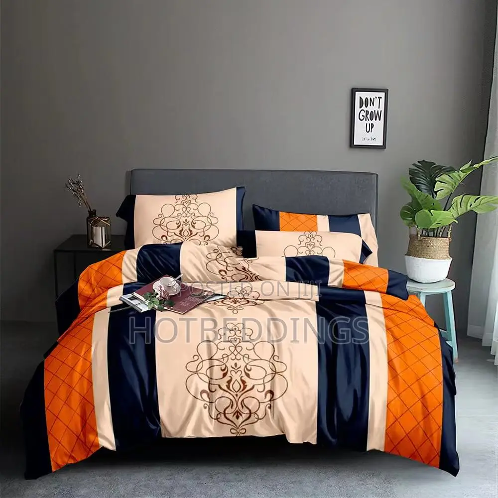 Lovely Duvet,Bedsheet With 4 Pillow Cases