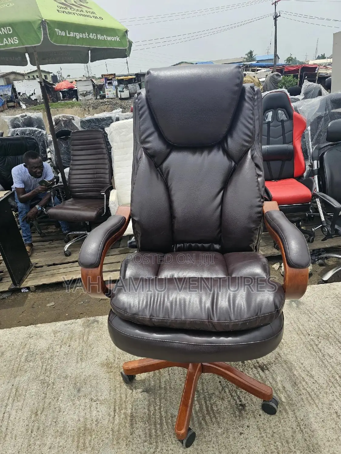Brown Executive Chair