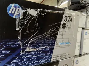 HP 37A Black Original Laserjet Toner Cartridge, CF237A