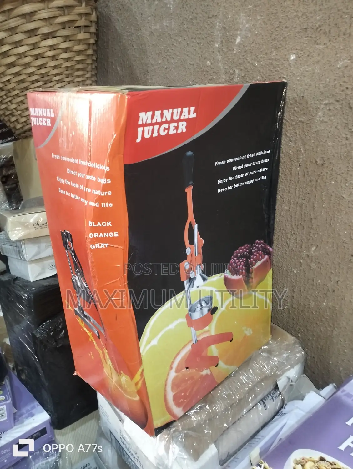 Industrial Manual. Ciy77 Juicer