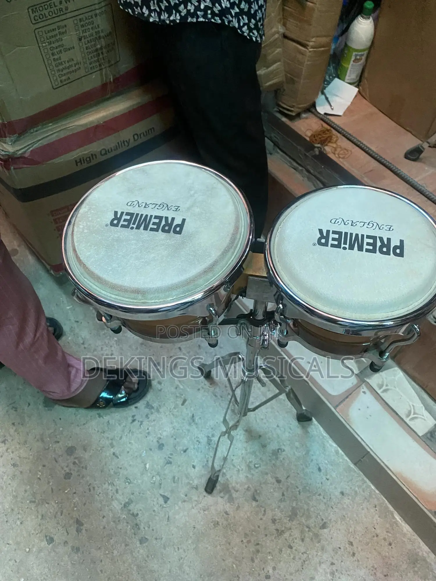 Premier England Big Bongo Drum