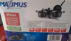 4-set Maximus Non-stick Pot/Cookware With 26cm Fry Pan