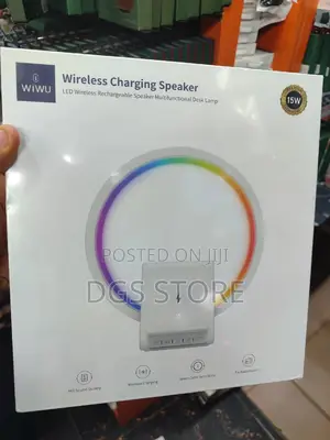 Wiwu Wireless Rechargeable Speaker Desklamp Multifunctional