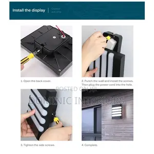 Waterproof Plastic Garden Porch Sconces