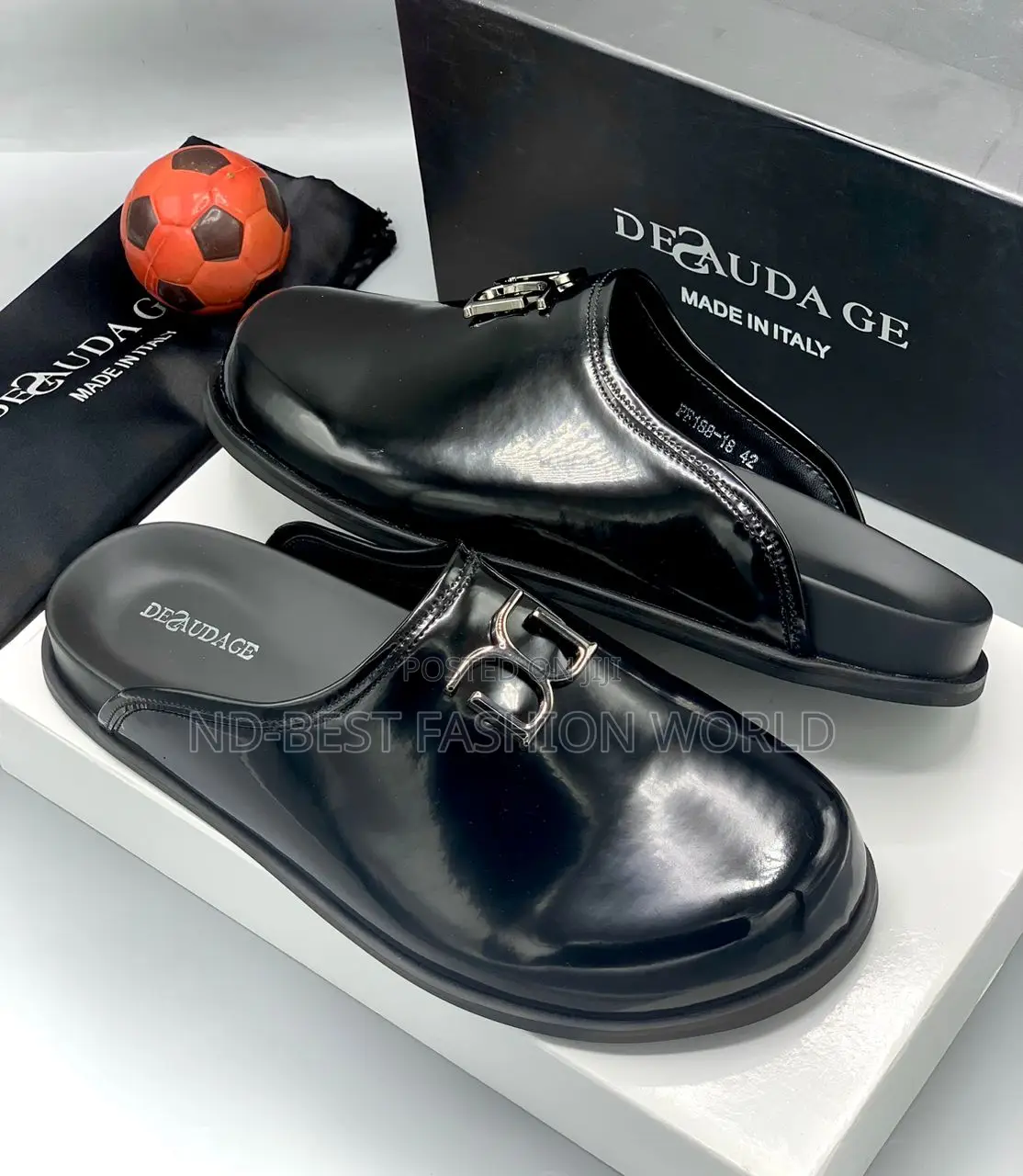Pure Leather Half Shoe