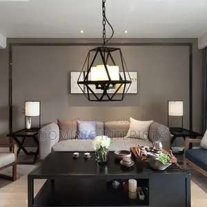 Glass Shade Hanging Ceiling Chandelier
