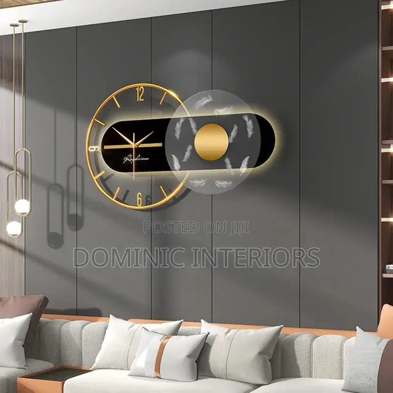 Fashionable Wall Mounted Lights Clocks